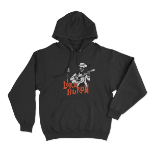 Lord Huron Skeleton Unisex Hoodie Black