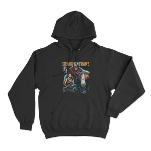 Strange Trails Medley Unisex Hoodie Black
