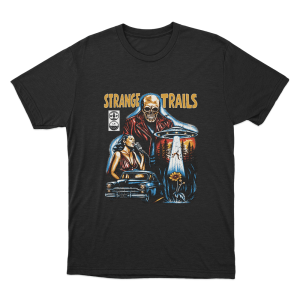 Strange Trails Medley Unisex T Shirt Black