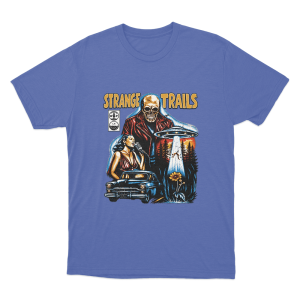Strange Trails Medley Unisex T Shirt Blue