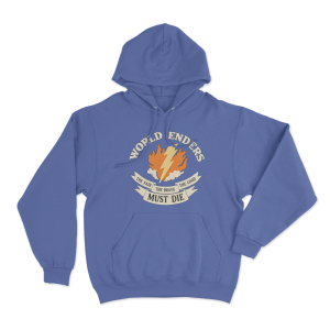 World Enders Unisex Hoodie Blue