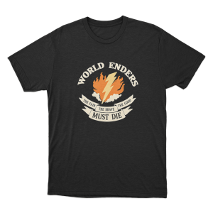 World Enders Unisex T Shirt Black