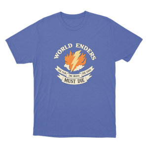 World Enders Unisex T Shirt Blue